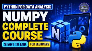 NumPy Complete Course for Data Analysis (2026) | Python Complete Course | For Beginners #python