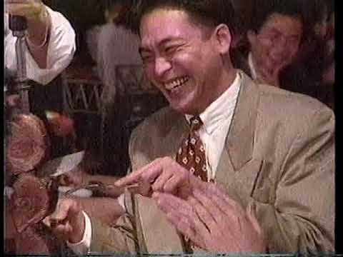 Nilze Carvalho em GINZA BACANA, Churrascaria, TV Comercial キャベ２ 1993
