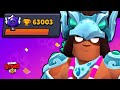 INSANO!! PEGUEI 63.000 TROFÉUS NO BRAWL STARS MODO COMBATE!!