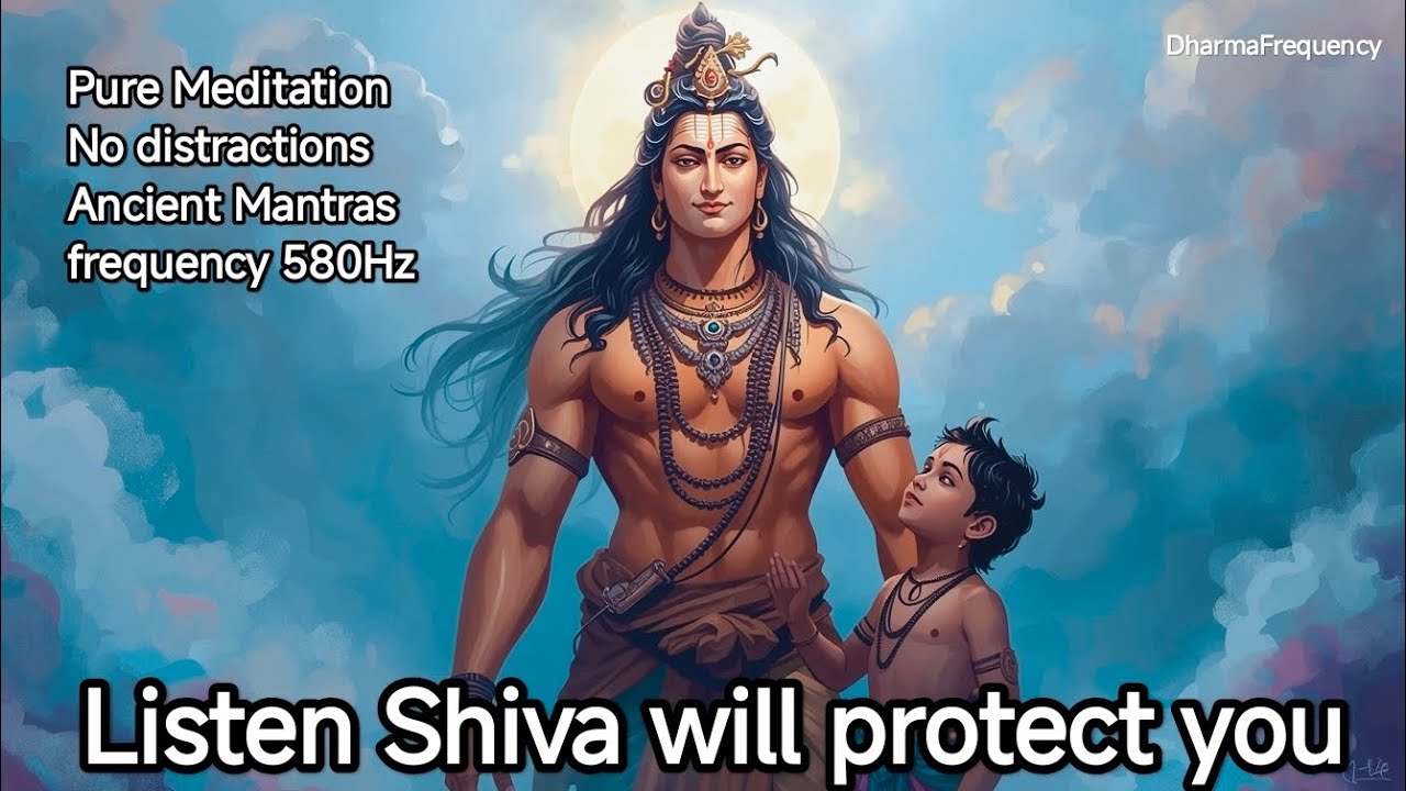Lord Shiva Healing Mantra Frequency 580 Hz| Pure Positive Energy Mantra 