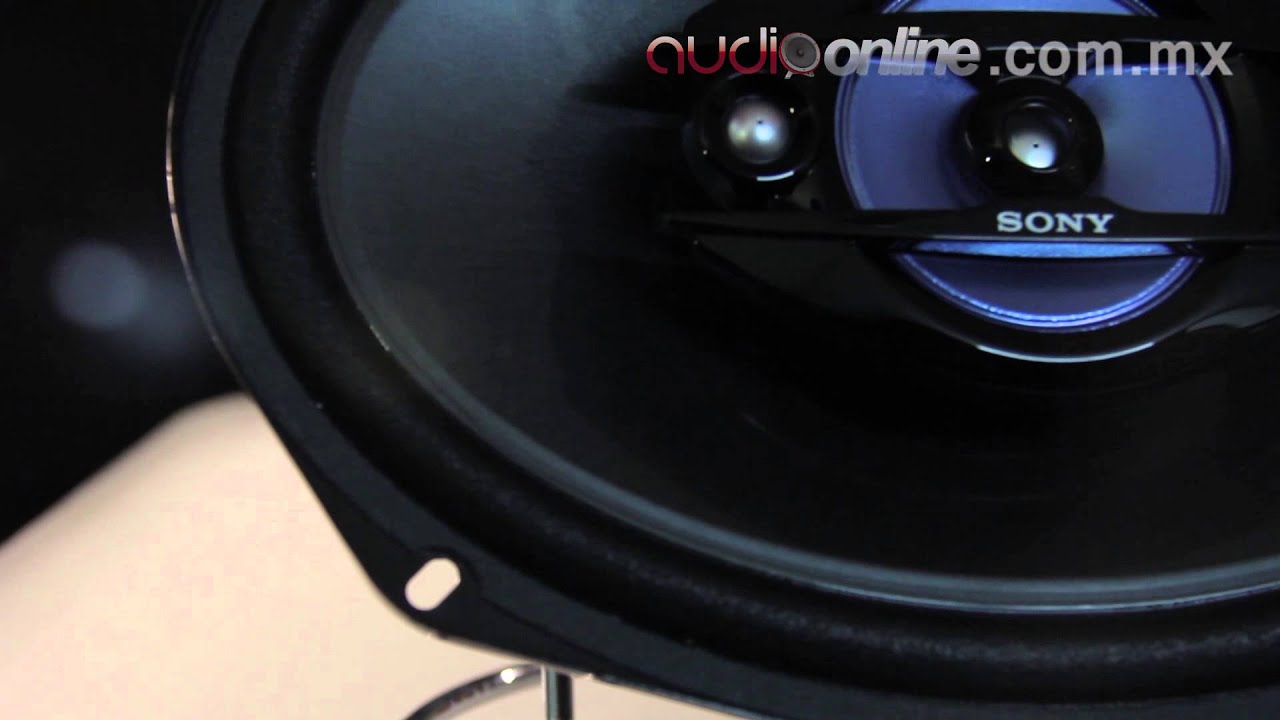 Bocinas de 6x9 Sony XS-GT6937A - Audioonline.com.mx - YouTube