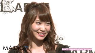 AKB48・永尾まりや、AMO、菅野結以が囲み取材に登場！「LARME」イベント