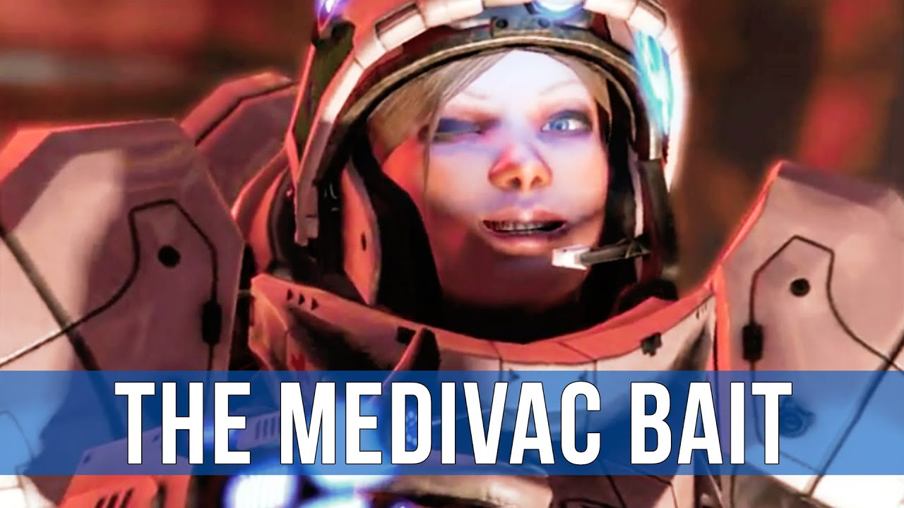 StarCraft 2: The Medivac Bait! gaming logo