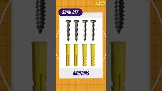 Clearance Sale On Fasteners, Anchors, Bolts, Rivets Shop On Fyind.com