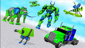 Wars of Robot Game 2022: Multiple Robot Transform Battle - Android iOS Gameplay