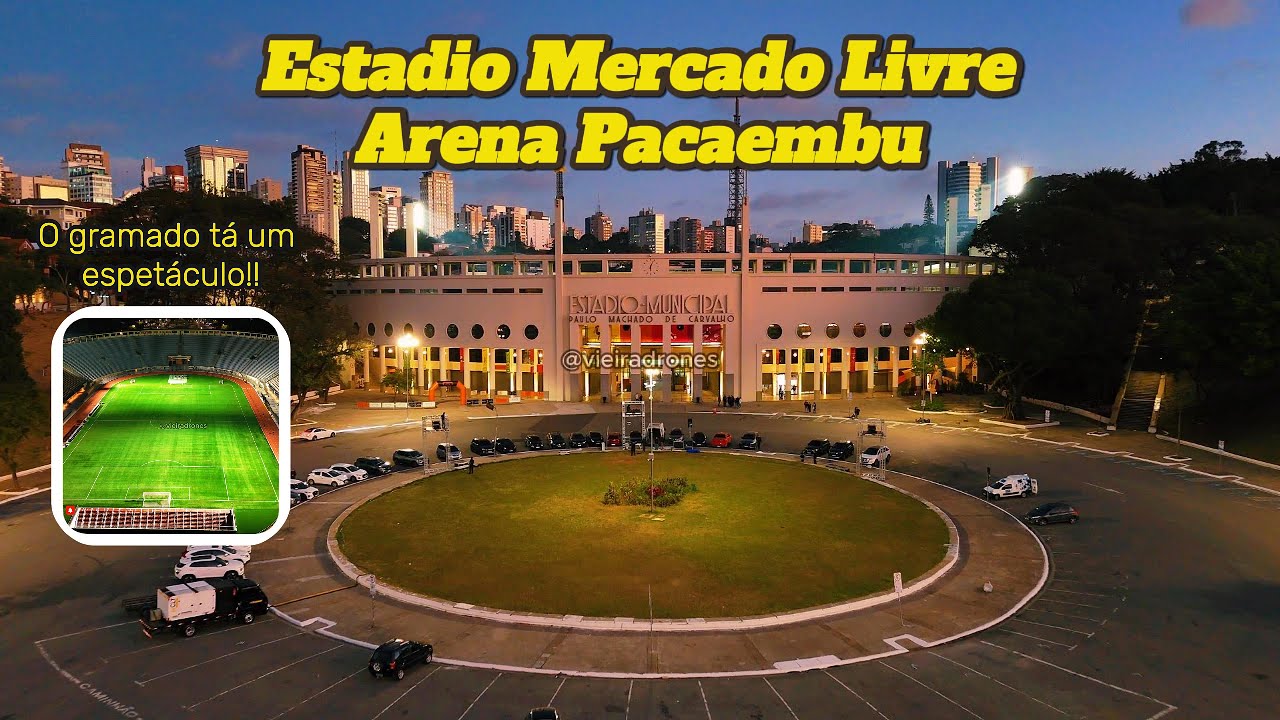 Estádio do Pacaembu em 2025 Após Reforma!!