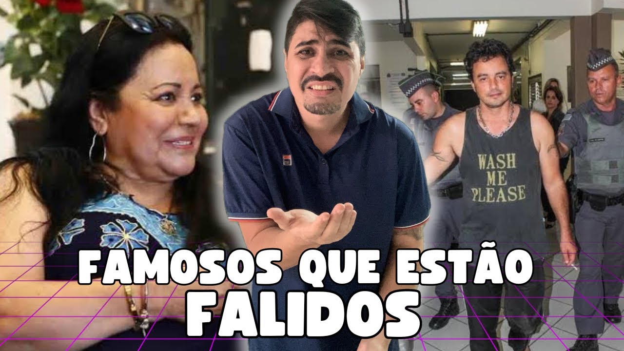 CANTORES FAMOSOS QUE FICARAM POBRINHOS E FALIDOS