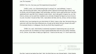 Chan Transcription - Verbatim Text