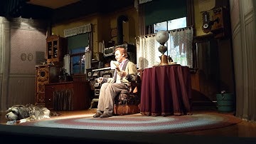 Disney World, carousel of progress, first scene (1900