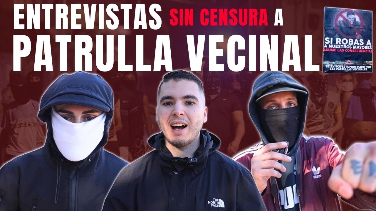 ¿QUÉ son las PATRULLAS VECINALES CONTRA la DELINCUENCIA? 🥷