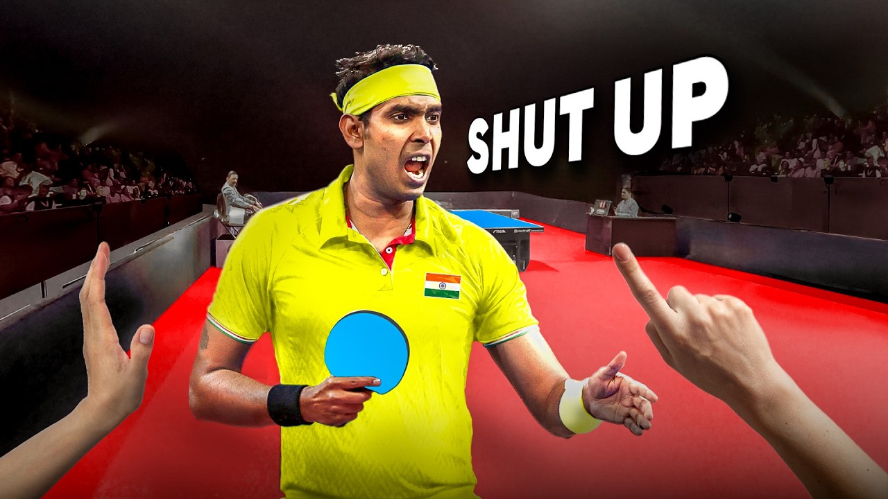 The Most INTENSE Timeout in Indian Table Tennis History | Ft. Sharath Kamal