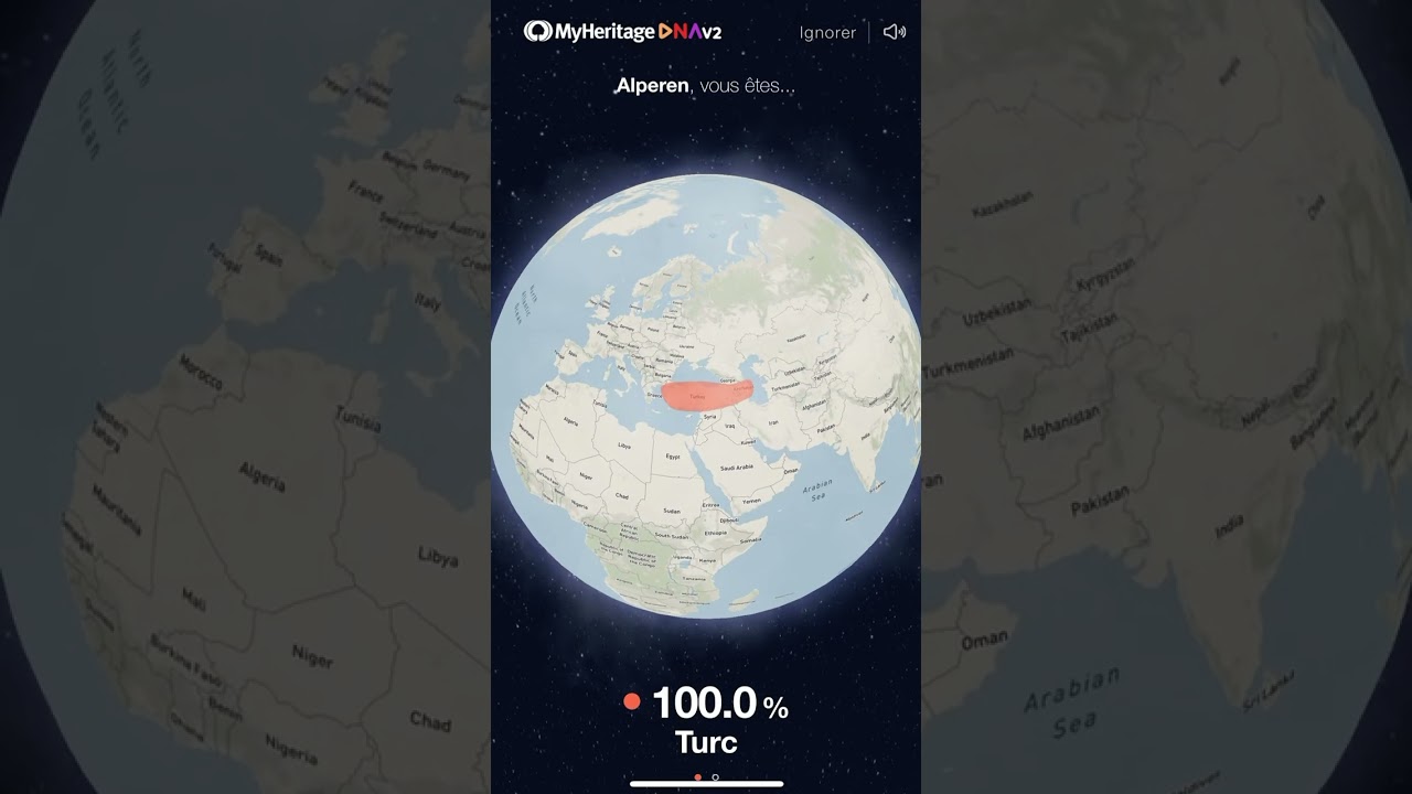MyHeritage DNA (v2) test from a Türk (Afyon) (shocking results 100% Türk)