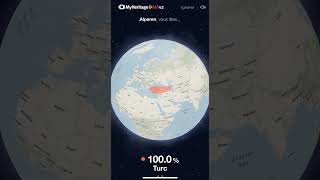 MyHeritage DNA (v2) test from a Türk (Afyon) (shocking results 100% Türk)