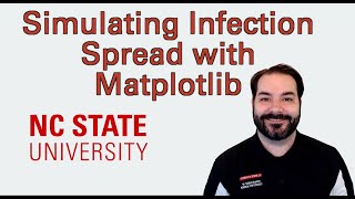 Simulating Infection Spread with Matplotlib - Changing Colors in a Matplotlib Scatterplot Animation