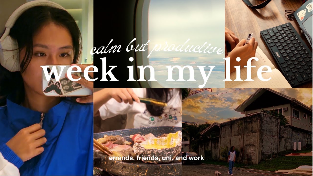 productive days in my life | hanging w/ friends, submitting uni docs, running errands | vlog 001