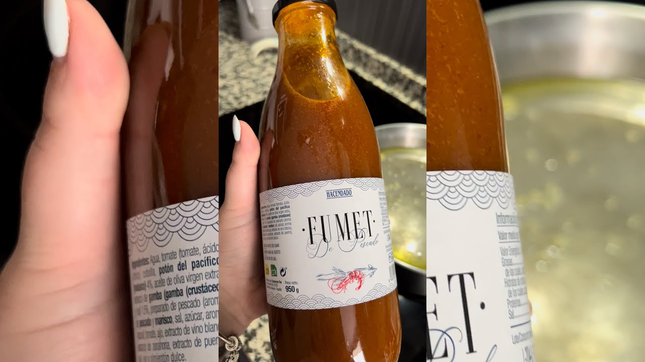 PROBANDO EL NUEVO FUMET DE PESCADO DE MERCADONA 🥘🐟