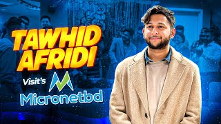 Tawhid Afridi Visits Micronetbd | Exploring Exciting Career Opportunities @@tawhidafridimytv