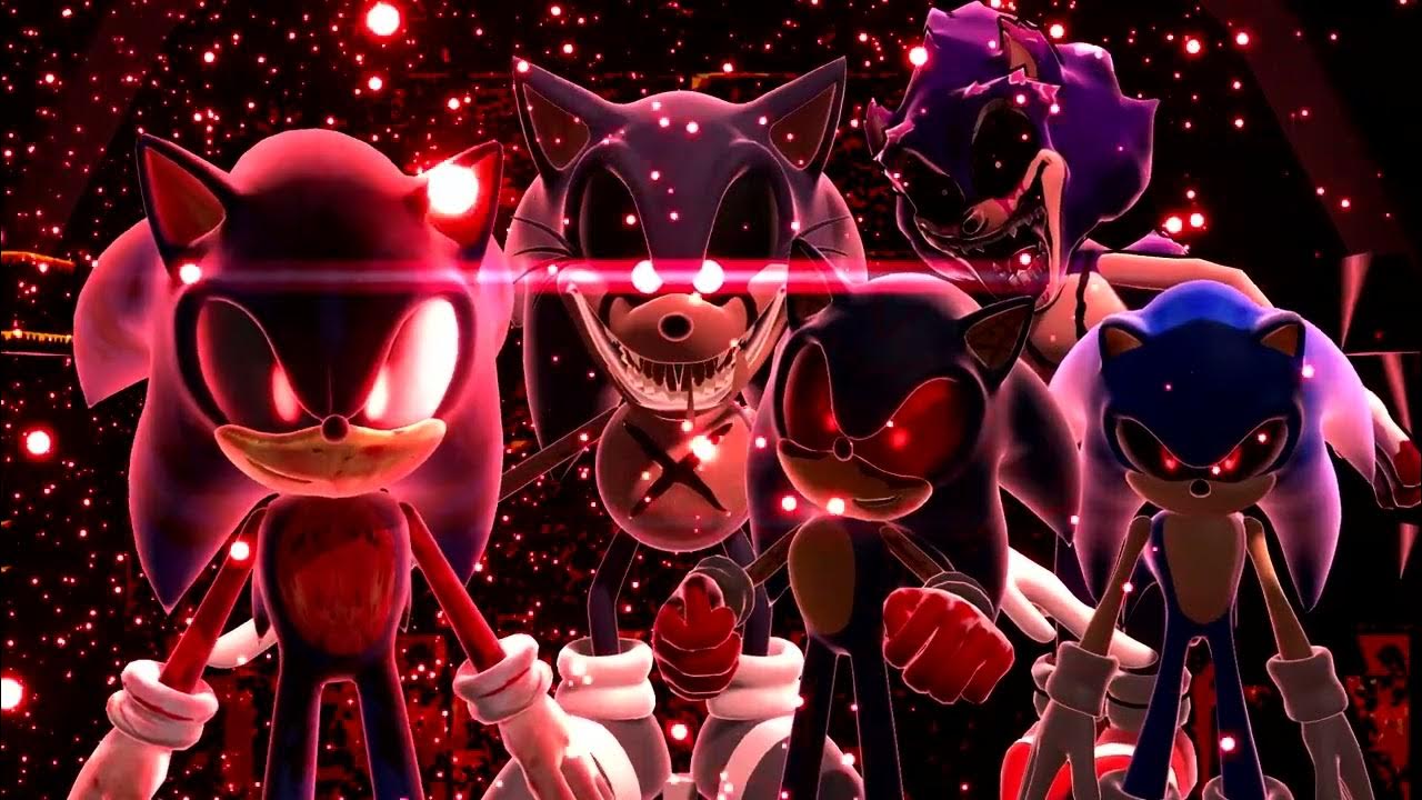 Dark Sonic V.S. Sonic.EXE: The Movie [Official Trailer] ソニック v