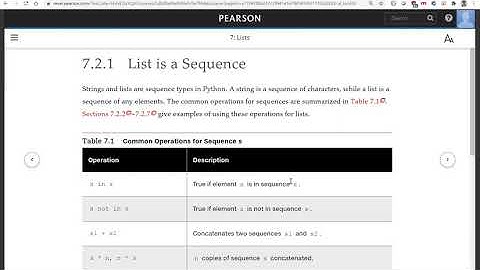Daniel Liang Python Section 7.1
