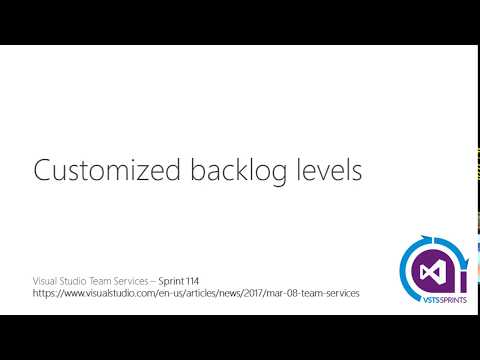#vstssprints 114 - Customized backlog levels