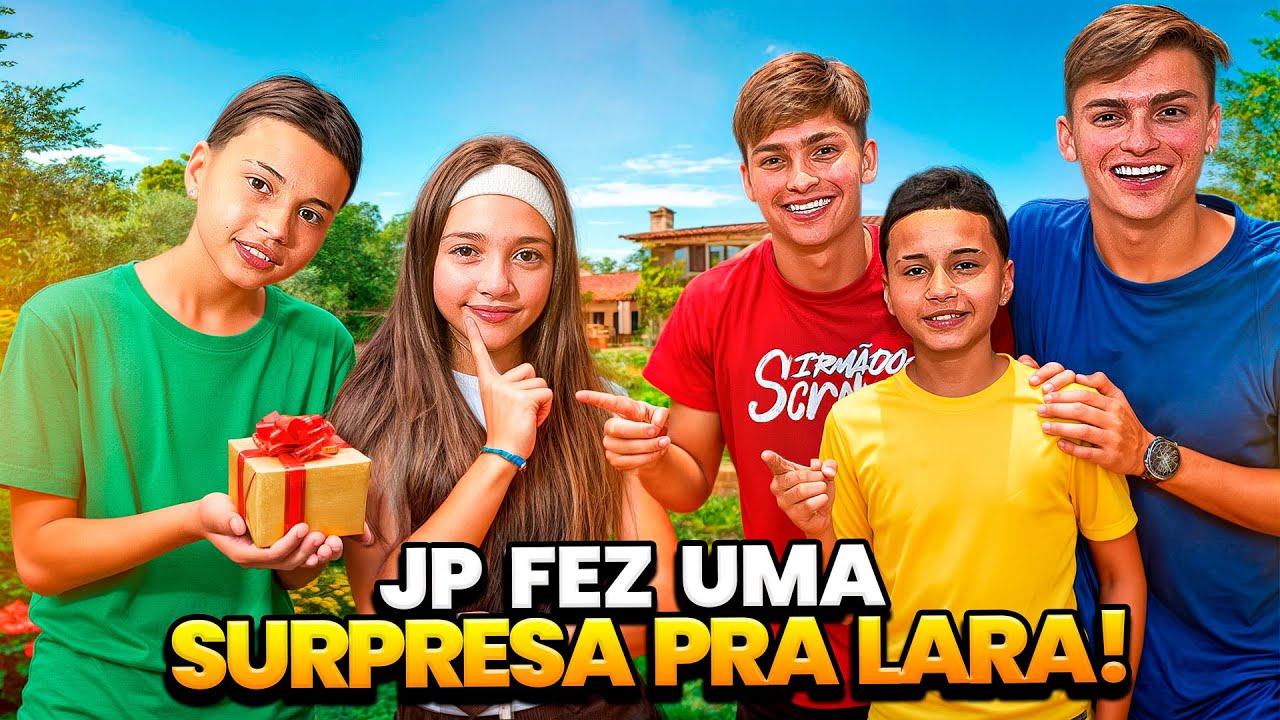 OS GÊMEOS ANTÔNIO E JP FIZERAM UMA SURPRESA PARA A LARA 😱😱 •Irmãos Scribel•