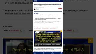 🧐👉 Apple se alía con Google y Nvidia, pero tus datos siguen blindados #QixNewsAI