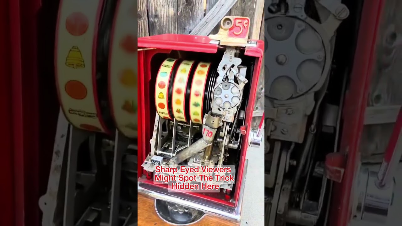The Hidden Cheat Inside an Old Slot Machine!