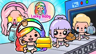 Lucky Baby vs Unlucky Baby | Toca Life Story | Toca Boca