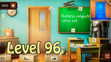 100 doors escape from school level 96 walkthrough