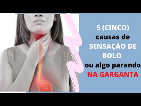 5 CAUSAS principais de sensação de BOLO OU ALGO PARADO NA GARGANTA / Dr. Paulo Mendes Jr Otorrino