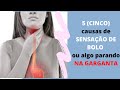 5 CAUSAS principais de sensação de BOLO OU ALGO PARADO NA GARGANTA / Dr. Paulo Mendes Jr Otorrino