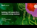 Building a GIS system for a renewable energy business