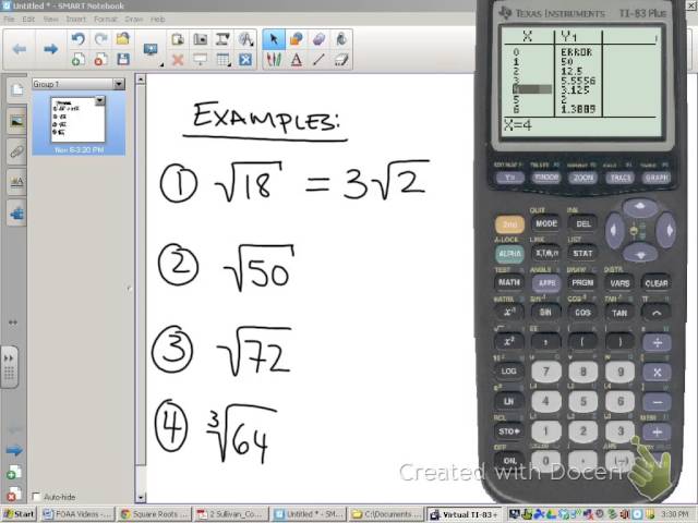 Simplify roots calculator deals