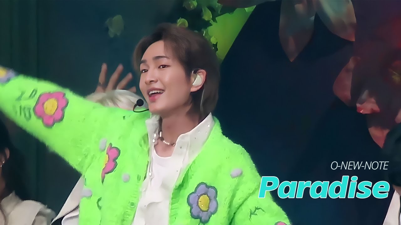 230303-05 온유 O-NEW-NOTE🫧Paradise 파라다이스 교차 ver.