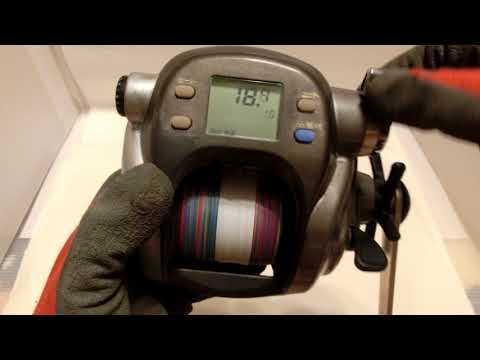 Daiwa Tanacom Bull S600W Electric Reel +English manual,Line