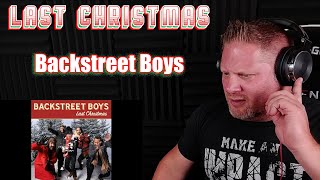 Backstreet Boys - Last Christmas | REACTION