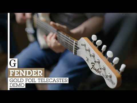 Fender Gold Foil Telecaster Demo