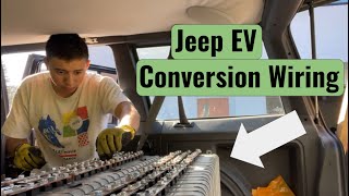 Wiring the Jeep's Batteries! (Jeep EV Conversion)