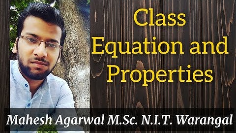 FIND CLASS EQUATION OF GROUP/EXAMPLES (GROUP THEORY)/IIT-JAM/CSIR-NET(JRF)/GATE/TIFR/NBHM/DU/BHU/SAU