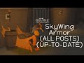ALL SEVEN ROBLOX WINGS OF FIRE SKYWING GUARD POSTS - UPDATED!!! FALL 2020