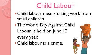 Easy Essay on Child Labour|Best Essay on Child Labour| 15 lines on Child Labour #essay #childlabour