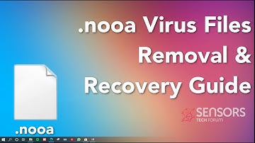 Nooa Virus [.nooa Files] Removal & Decrypt Steps [Free Fix Guide]