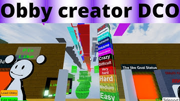 Difficulty chart obby but in obby creator!