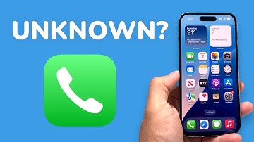 How To Check Unknown Caller on iPhone