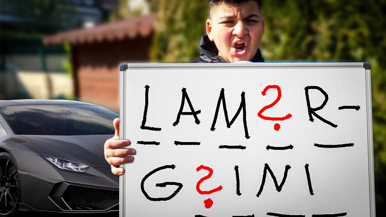 ICH KAUFE alles was du BUCHSTABIERST / CHALLENGE