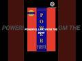 5 power laws from human nature