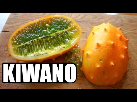 Video: Kiwano Tai Sarvipäinen Meloni