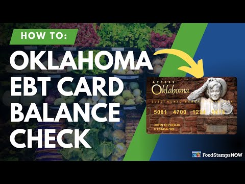 Food Stamps Oklahoma Number