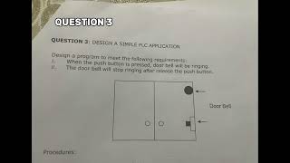 PROGRAMMABLE LOGIC CIRCUIT (PLC) (Basic logic instruction set: input/output hardware)