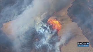 WA wildfires burn, force evacuations in state of emergency